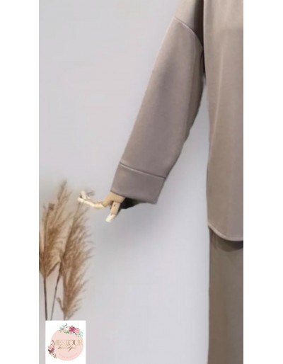 Ensemble Sportswear Chic Taupe