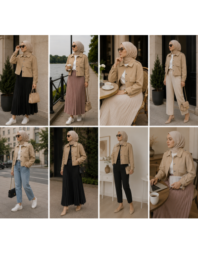 BLAZER COURT CAMEL